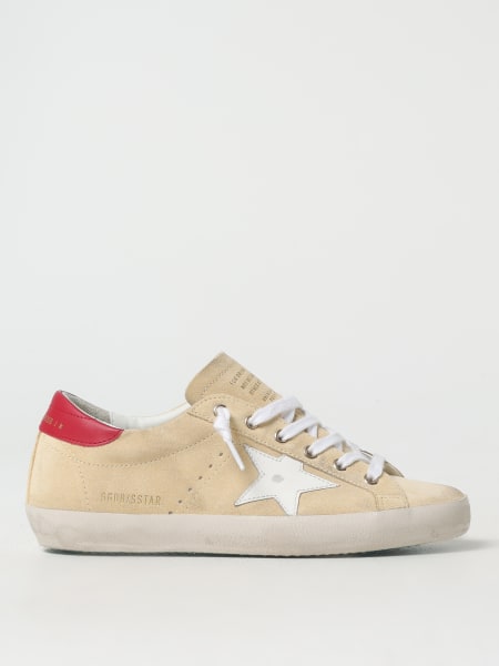 Sneakers Super-Star Golden Goose in camoscio used >