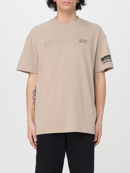 Ea7: T-shirt EA7 in misto cotone