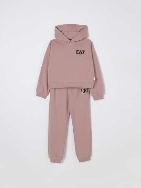 Ea7: Coordinato in misto cotone EA7 con logo
