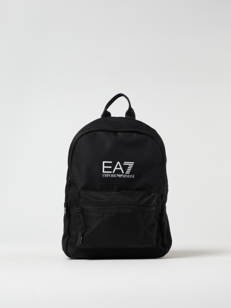 Ea7: Zaino in nylon con logo EA7