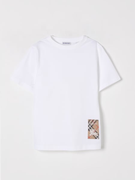 Tシャツ・カットソー Burberry SS25 Shirts (8104072) Burberry Logo Cotton T-Shirt | Saks Fifth Avenue