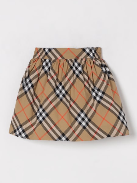 Falda niños Burberry>