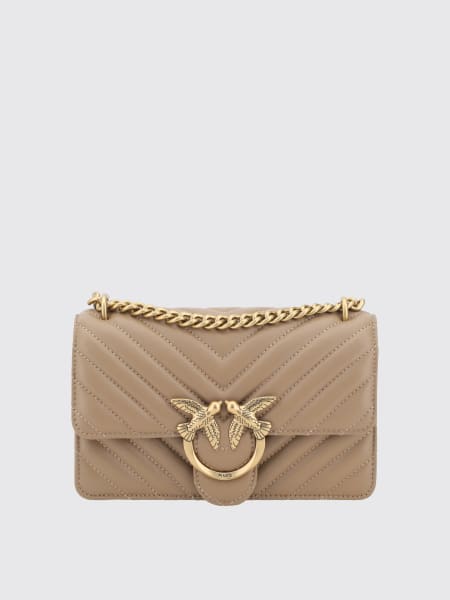 Pinko: Borsa Love One Mini Pinko in pelle matelassè
