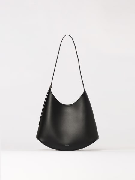 Jil Sander: Borsa Eldorado Media Jil Sander in pelle conciata al vegetale