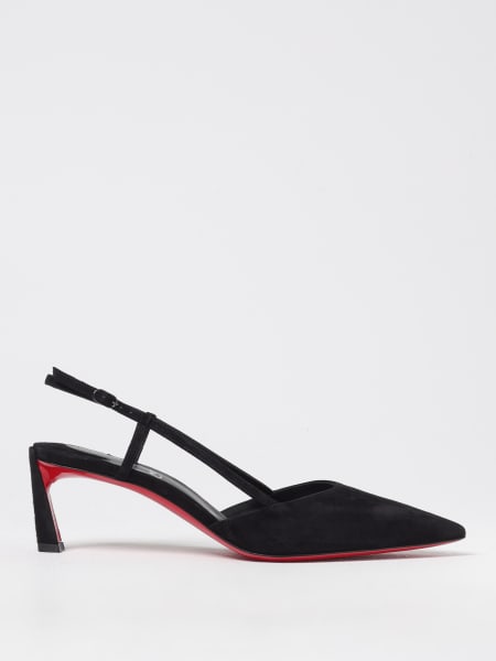 Slingback Condoroline Christian Louboutin in camoscio >