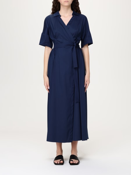 Abito chemisier 'S Max Mara in misto cotone 