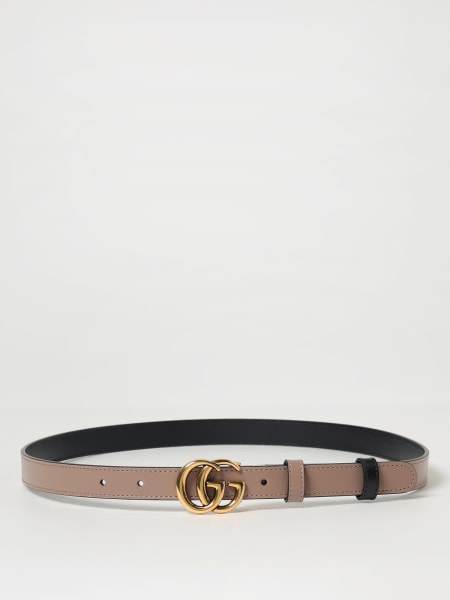 Cintura GG Marmont Gucci reversibile in pelle
