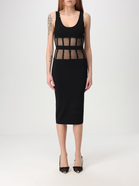 ワンピース ELISABETTA FRANCHI Woman Dress Graphite AB765 DC3 ELISABETTA FRANCHI AB45632E2 016 Dress