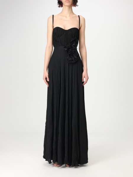 ELISABETTA FRANCHI: Dress woman - Black | Elisabetta Franchi