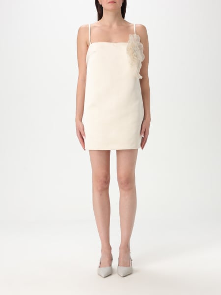 ワンピース ELISABETTA FRANCHI Woman Dress Butter AB7305 193 ELISABETTA FRANCHI: Dress woman - Butter | Elisabetta