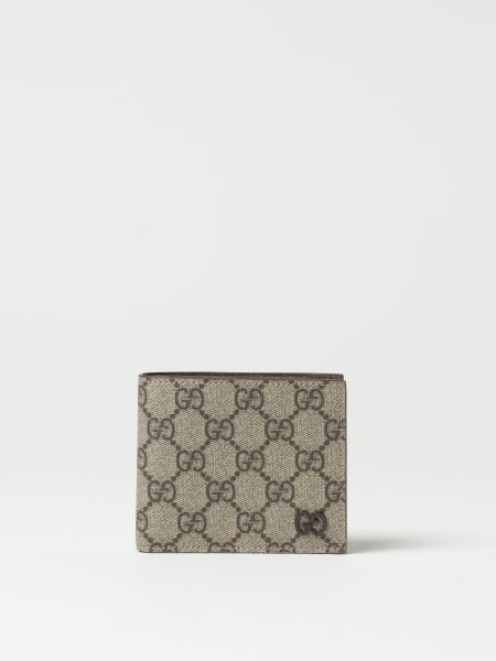 Portafoglio Gucci in tessuto GG Supreme