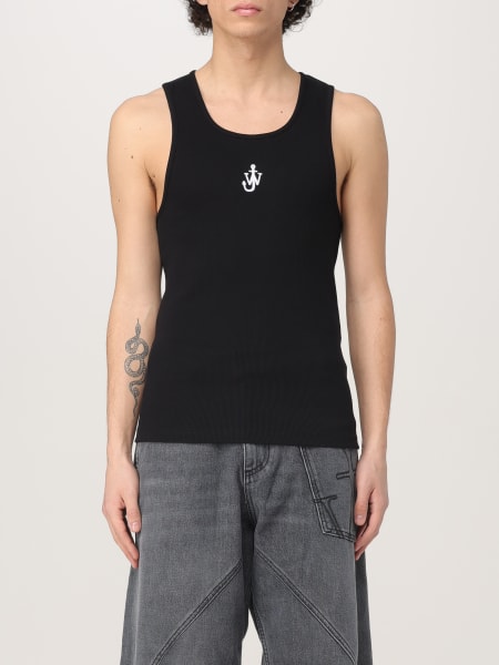 Canotta JW Anderson in cotone a costine