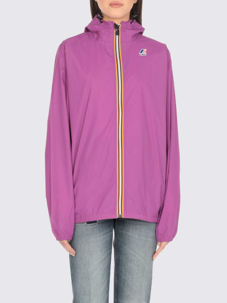 K-Way: Giubbotto con cappuccio K-Way in nylon