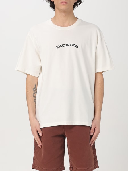 Tシャツ・カットソー DICKIES Men T-shirt Yellow Cream DK0A4Z8P C481 DICKIES: T-shirt men - Yellow Cream | Dickies t-shirt