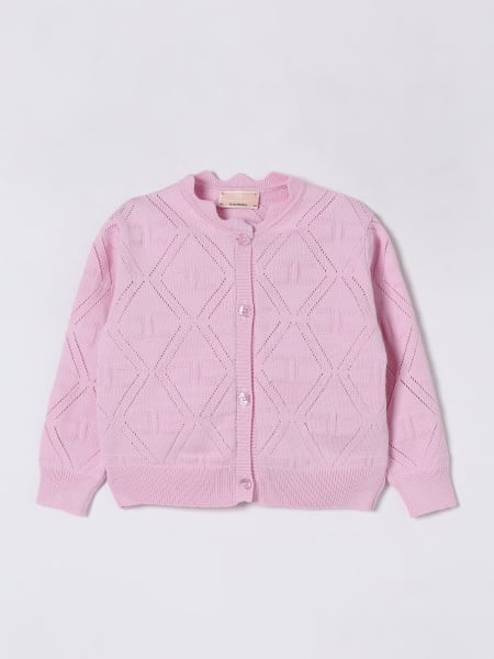 Cardigan a girocollo Elisabetta Franchi La Mia Bambina