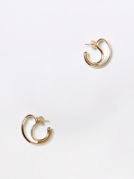 Orecchini Frills Bottega Veneta in argento 925