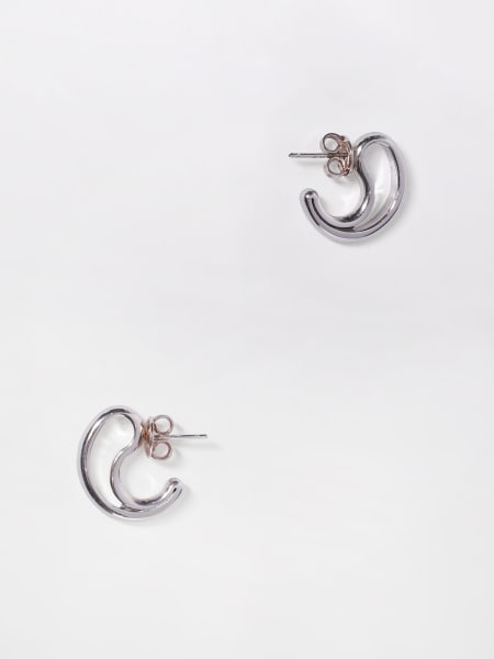 Orecchini Frills Small Bottega Veneta in argento 925