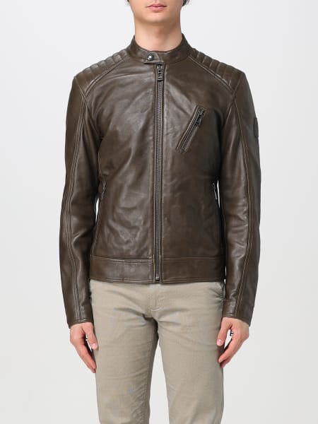 Belstaff: Giacca biker Belstaff in pelle
