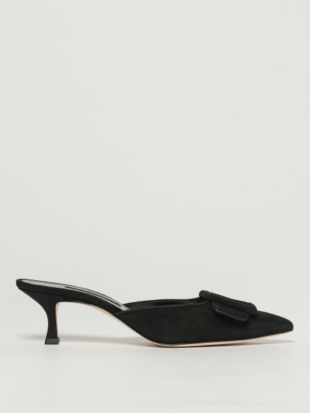 Mules Maysale in camoscio >