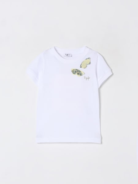 Il Gufo: T-shirt in cotone con farfalle Il Gufo