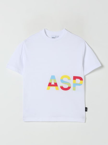 Aspesi: T-shirt in cotone con stampa logo Aspesi