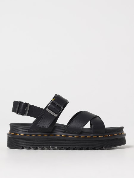 Dr. Martens: Sandalo Voss II Dr. Martens in pelle a grana naturale