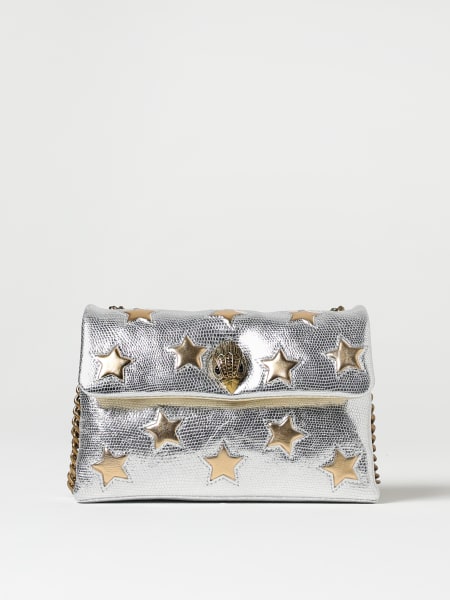 Kurt Geiger London: Borsa Soft Kensington Star Kurt Geiger London in pelle a grana laminata