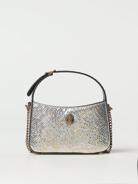 Kurt Geiger London: Borsa Mini Bond Kurt Geiger London in pelle laminata stampa pitone