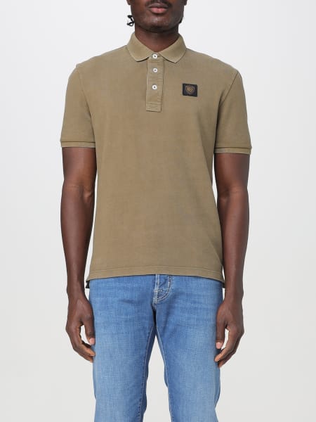 Polo in cotone Blauer con logo