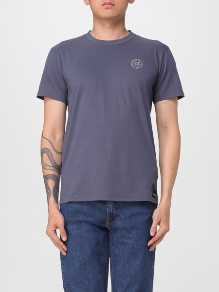 Tシャツ・カットソー FENDI SS25 Light blue chambray shirt (FS1321AUWX F0LQ0) Shirt Denim Light blue | Fendi