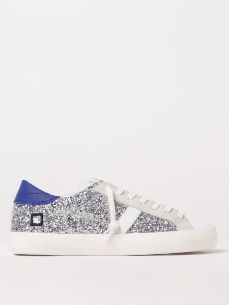 D.a.t.e.: Sneakers Hill D.A.T.E. in pelle e glitter