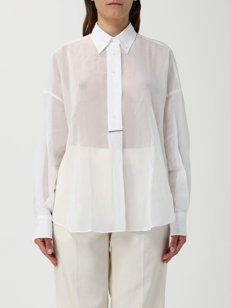 Hemdbluse damen Brunello Cucinelli