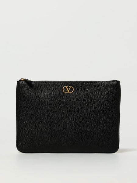 クラッチバッグ VALENTINO GARAVANI Woman Clutch Black 7W2P0AK4SNP 0NO クラッチバッグ VALENTINO GARAVANI Woman Clutch Black