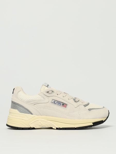 Sneakers Hyperway Autry in camoscio e mesh