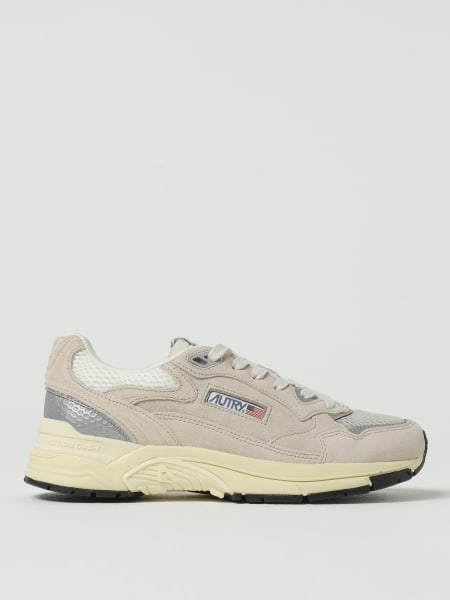 Sneakers Hyperway Autry in camoscio e mesh