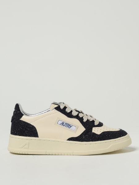 Sneakers Medalist Autry in pelle e glitter