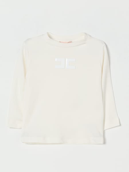 T-shirt in cotone con logo Elisabetta Franchi La Mia Bambina