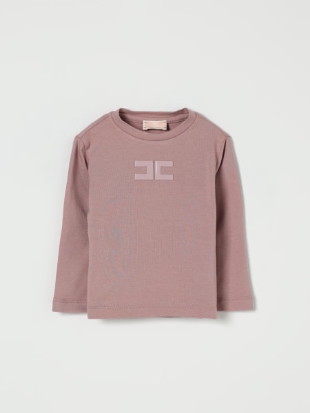 T-shirt in cotone con logo Elisabetta Franchi La Mia Bambina