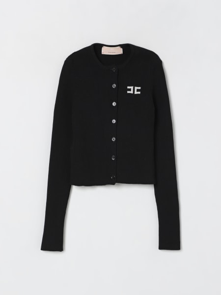 Cardigan con logo Elisabetta Franchi La Mia Bambina