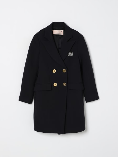 Cappotto a doppiopetto Elisabetta Franchi La Mia Bambina
