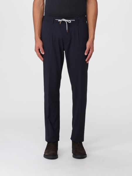 Pantalone Eleventy in lana stretch