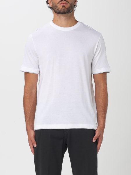 Tシャツ・カットソー ELEVENTY Men T-shirt White K75TSHK09TSH26001 01N CREW NECK T-SHIRT – Eleventy Milano USA