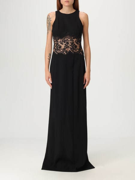 ワンピース ERMANNO SCERVINO SS25 Devore dress (D462Q750QMV S4217) Ermanno Scervino Dress for Women SS25 | GIGLIO.COM