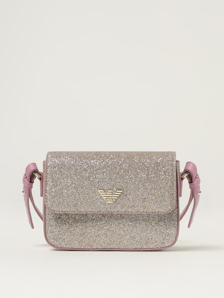 Borsa a tracolla glitter Emporio Armani