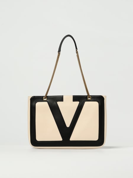 Valentino Garavani ミディアムトートバッグ ホワイト SS25 Valentino Garavani Tote bags for Women SS25 | GIGLIO.COM