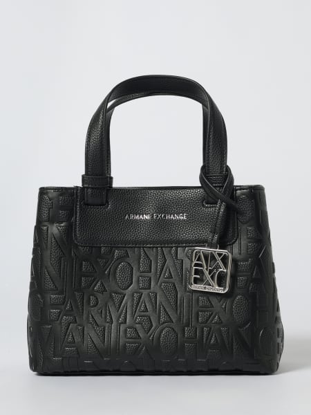 Borsa a mano shopper mini logata Armani Exchange