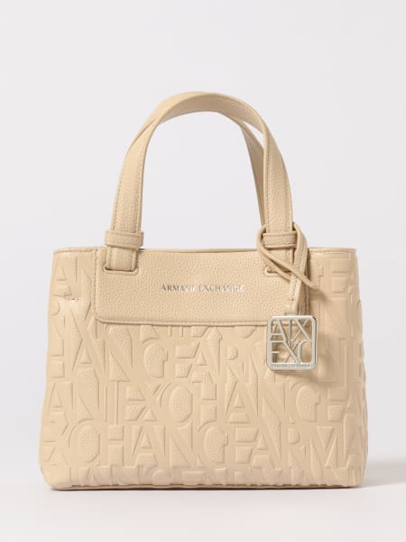 Borsa a mano shopper mini logata Armani Exchange
