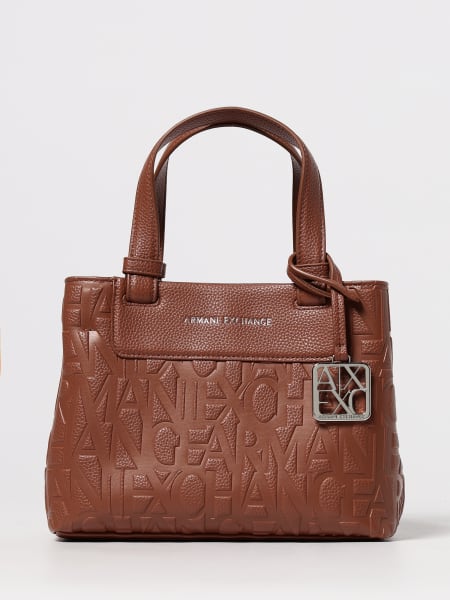 Borsa a mano shopper mini logata Armani Exchange