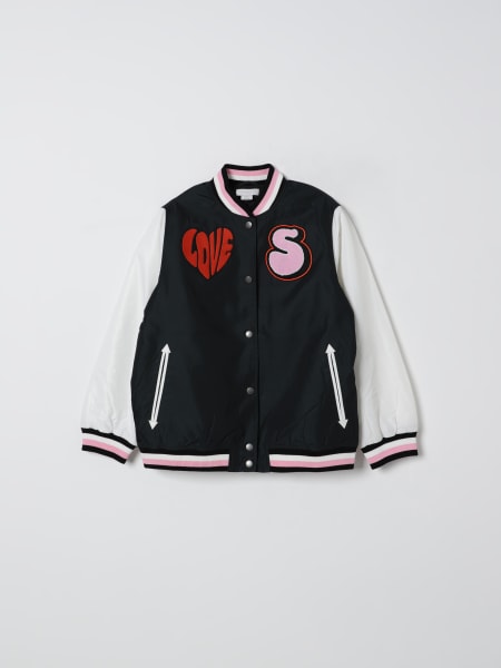 Bomber Stella McCartney in nylon con patch