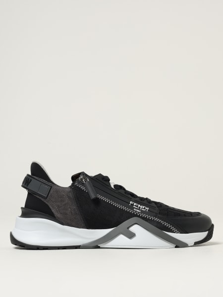 Sneakers Flow Fendi in pelle e mesh